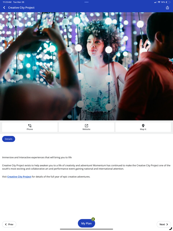 Visit Orlando iPad screenshot 4 - Travel app