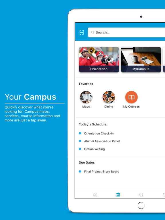 DSU Hub iPad screenshot 1 - Education app