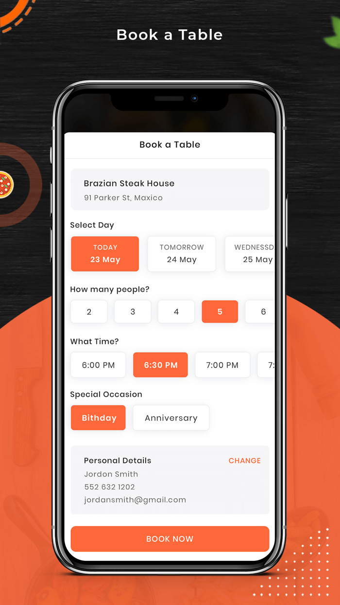 Foodie Food delivery - User