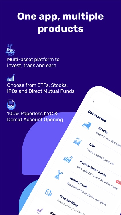 Finity: Stocks, Direct MF, ETF screenshot-7
