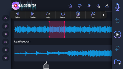 Audio Editor: Recording Studio Screenshot