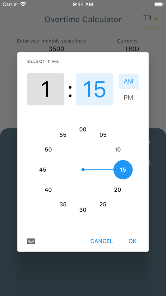 #3. Overtime Calculator plus (iOS) 由: AMAR AWNI