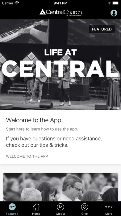 Central Church of the Nazarene Screenshot