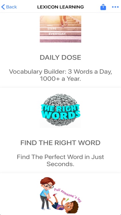 Lexicon Learning screenshot-6