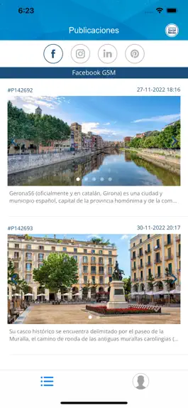 Game screenshot Girona Social Media apk