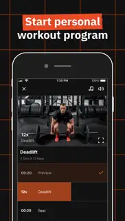 madmuscles: workouts & diet iphone screenshot 4