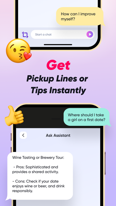 RIZZ AI: Dating Assistant App Screenshot