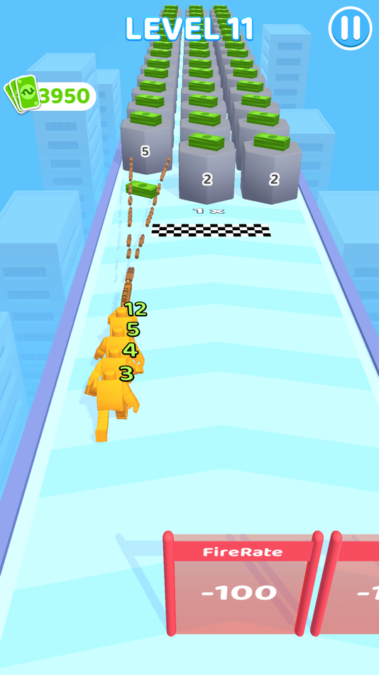 #1. Merge Shooters (iOS) Podle: Ozgur Taskin