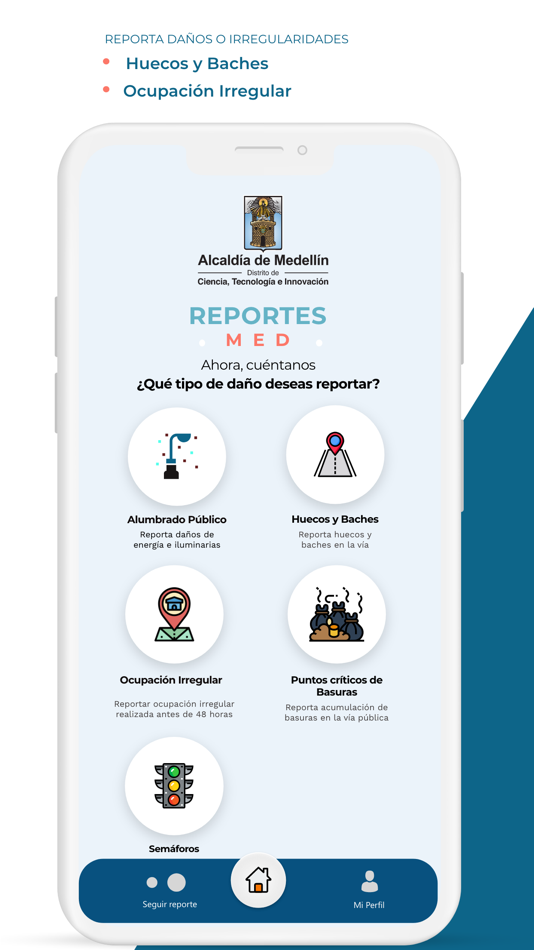 #3. ReportesMed (iOS) 由: Alcaldía de Medellin