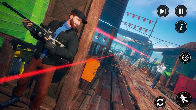 Mafia Sniper Shooter War Games screenshot 1