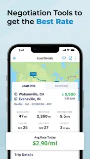 trucker path loadboard iphone screenshot 3