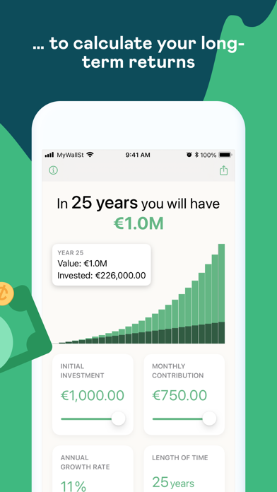 Compound Interest - Calculator Screenshot