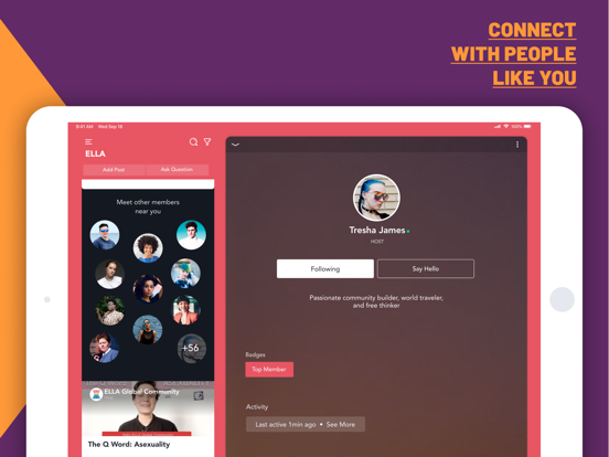 Screenshot #4 pour ELLA - Queer & lesbian women +