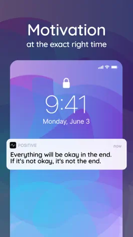 Game screenshot Positive - Quotes & Reminders mod apk
