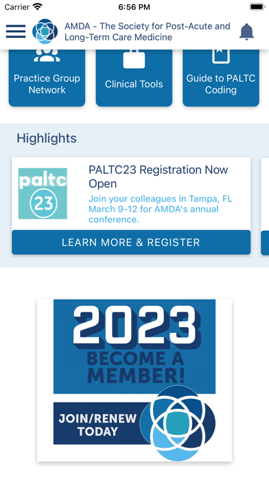 AMDA - The Society for PALTC Screenshot