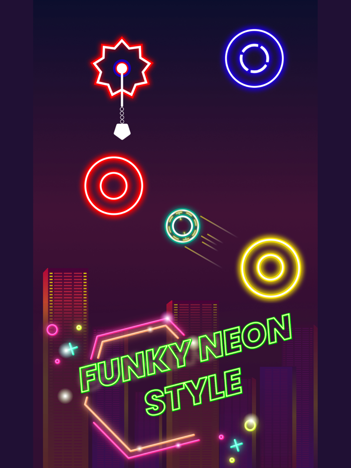 Neon Ball Hop – Aim and Shoot