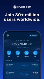 crypto.com - buy bitcoin, shib iphone screenshot 2