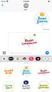pastel bubble talk for italian iphone screenshot 2