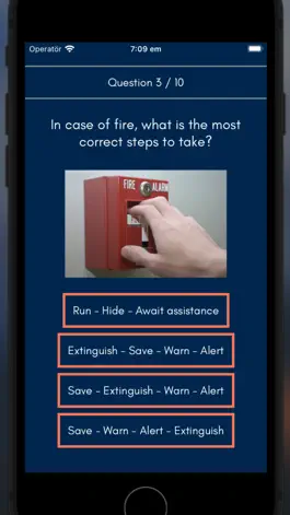 Game screenshot The Fire Safety Quiz apk