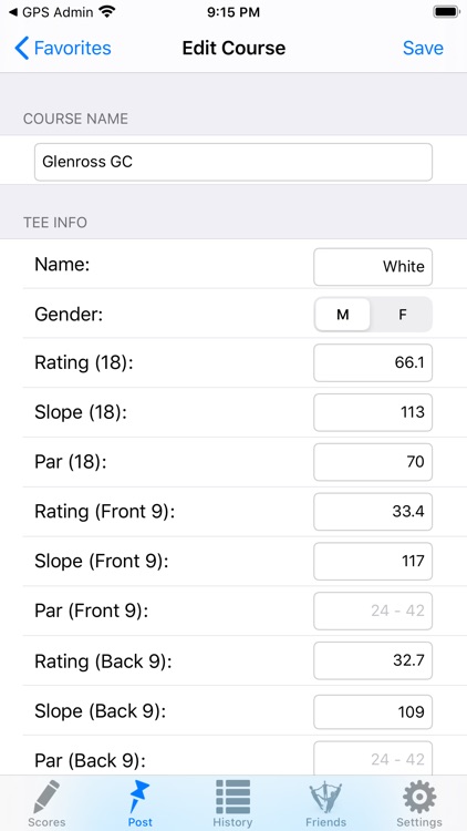 Golf Handicap Tracker & Scores screenshot-8