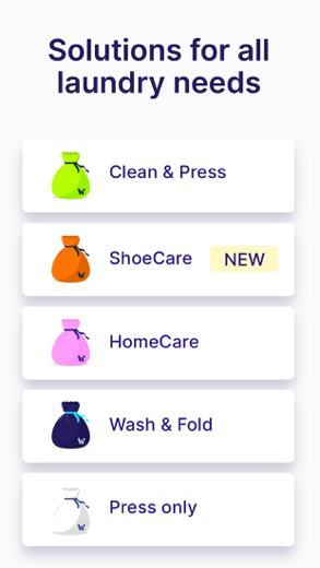 Washmen Laundry & Dry Cleaning 스크린샷 4