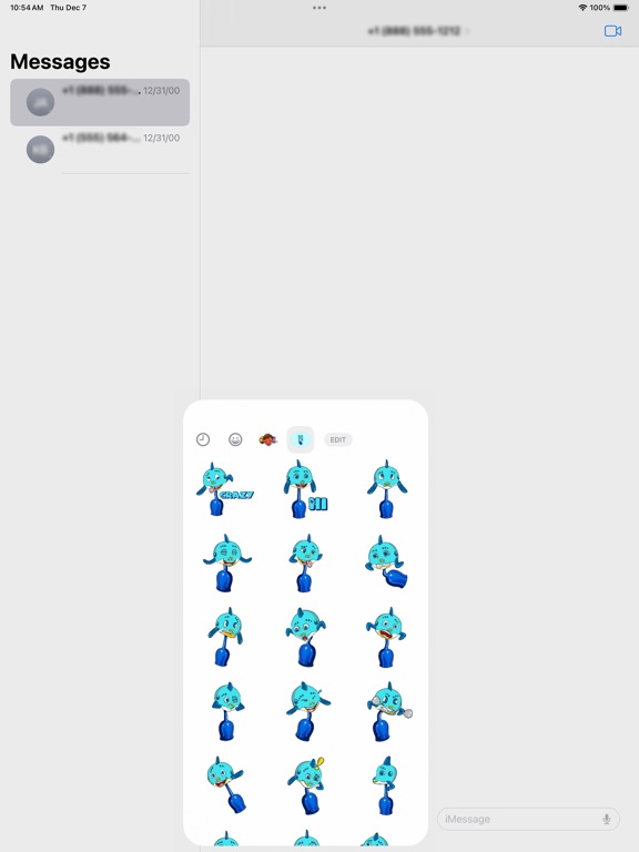 Screenshot #5 pour Dodo Aqua Dolphin Stickers