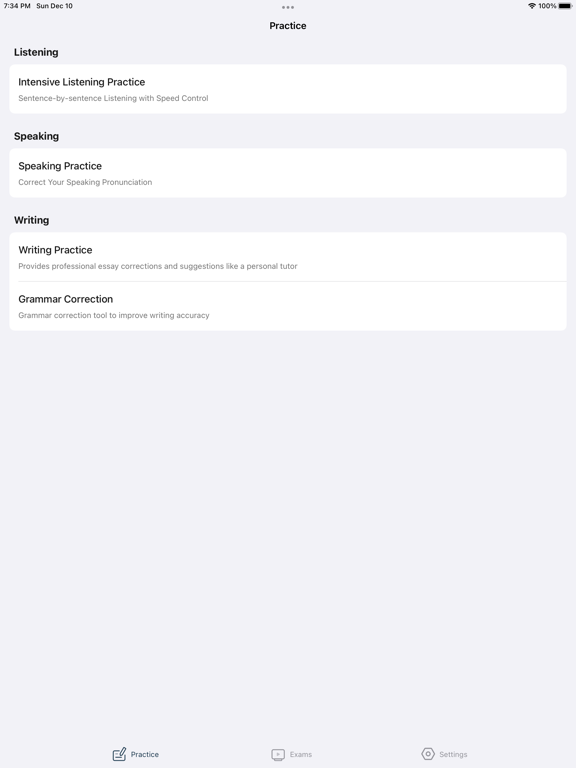 TOEFL Practice | Test