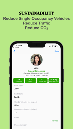 onTime Carpool screenshot 1