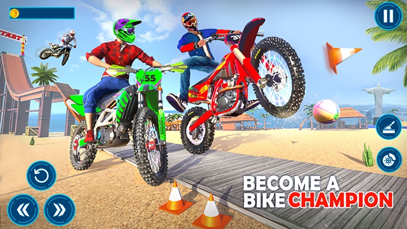 Moto Bike Stunt Racing Games screenshot 2