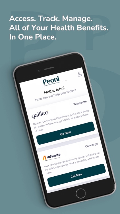 Peoni Member Portal