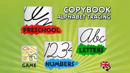 alphabet tracing - copybook iphone screenshot 1