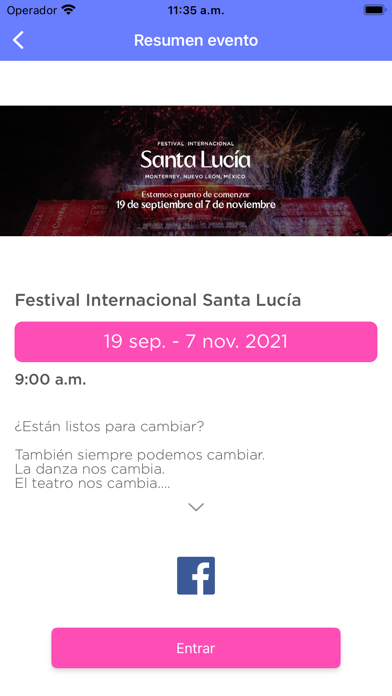 Festival Santa Lucía Screenshot