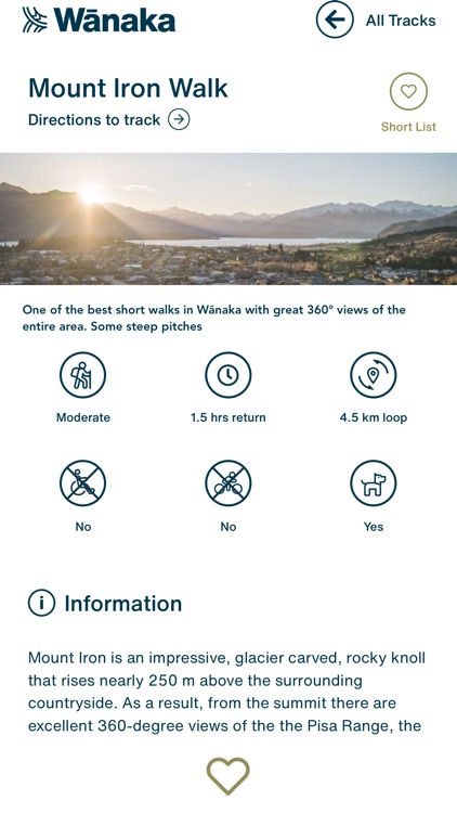 Wanaka Tracks App screenshot-3