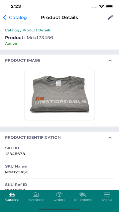 CommerceVu Mobile Screenshot