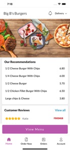 Big B's Burgers screenshot #2 for iPhone