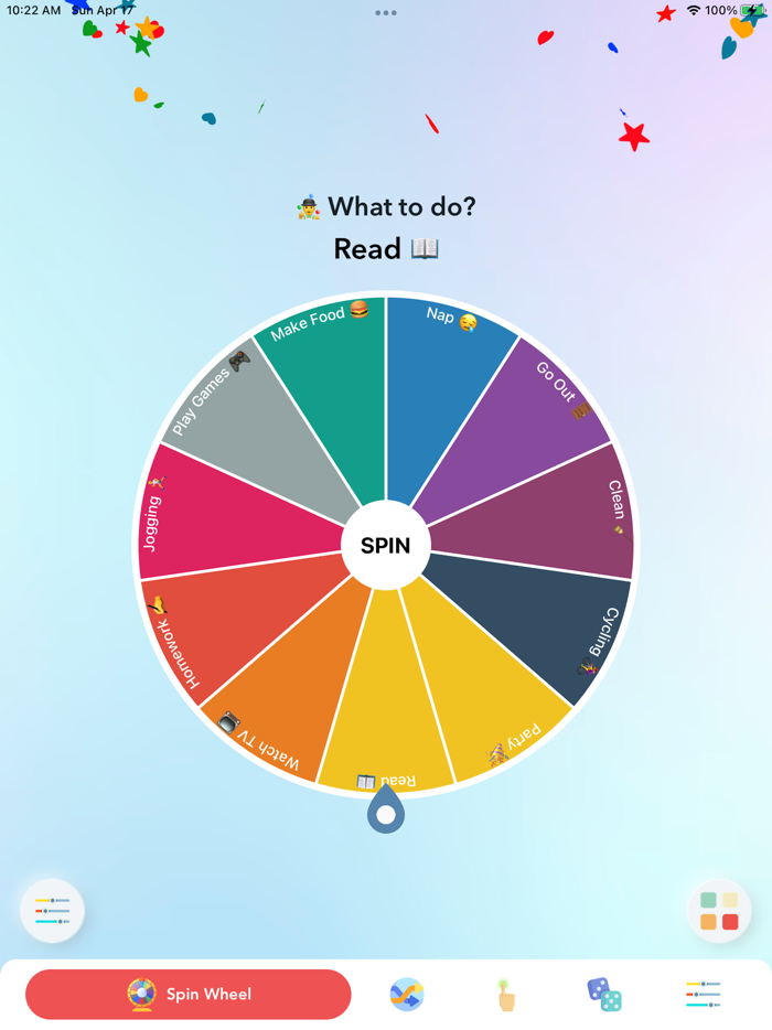 Decision wheel Generator lucky