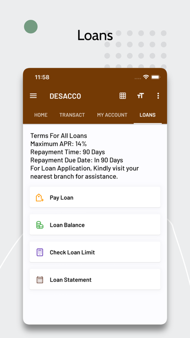 DESACCO Screenshot