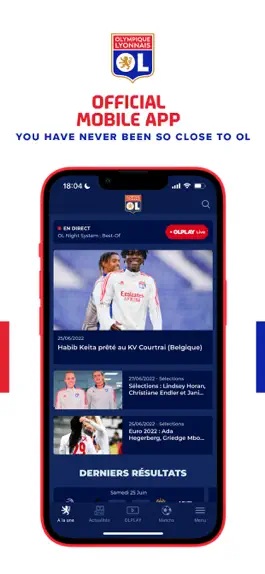 Game screenshot OLPLAY - Olympique Lyonnais mod apk