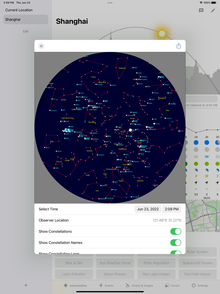 Astroweather - astronomy tools