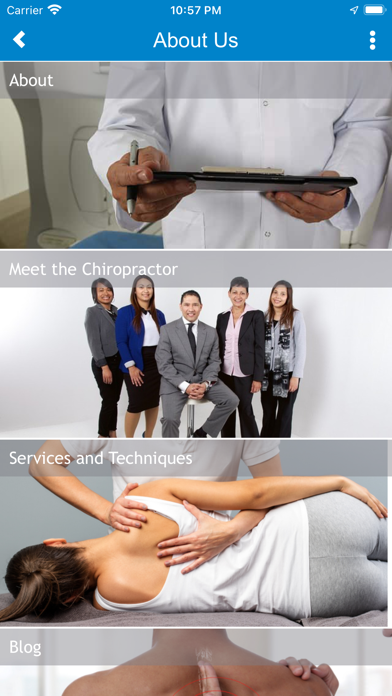 Reno Chiropractic Center Screenshot