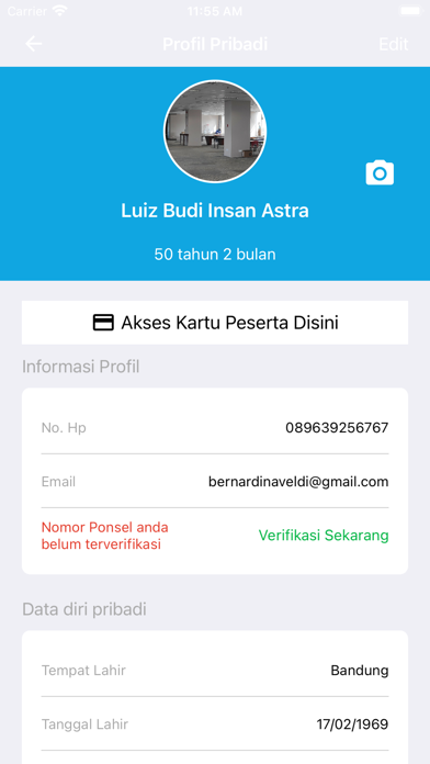DPA Mobile Screenshot