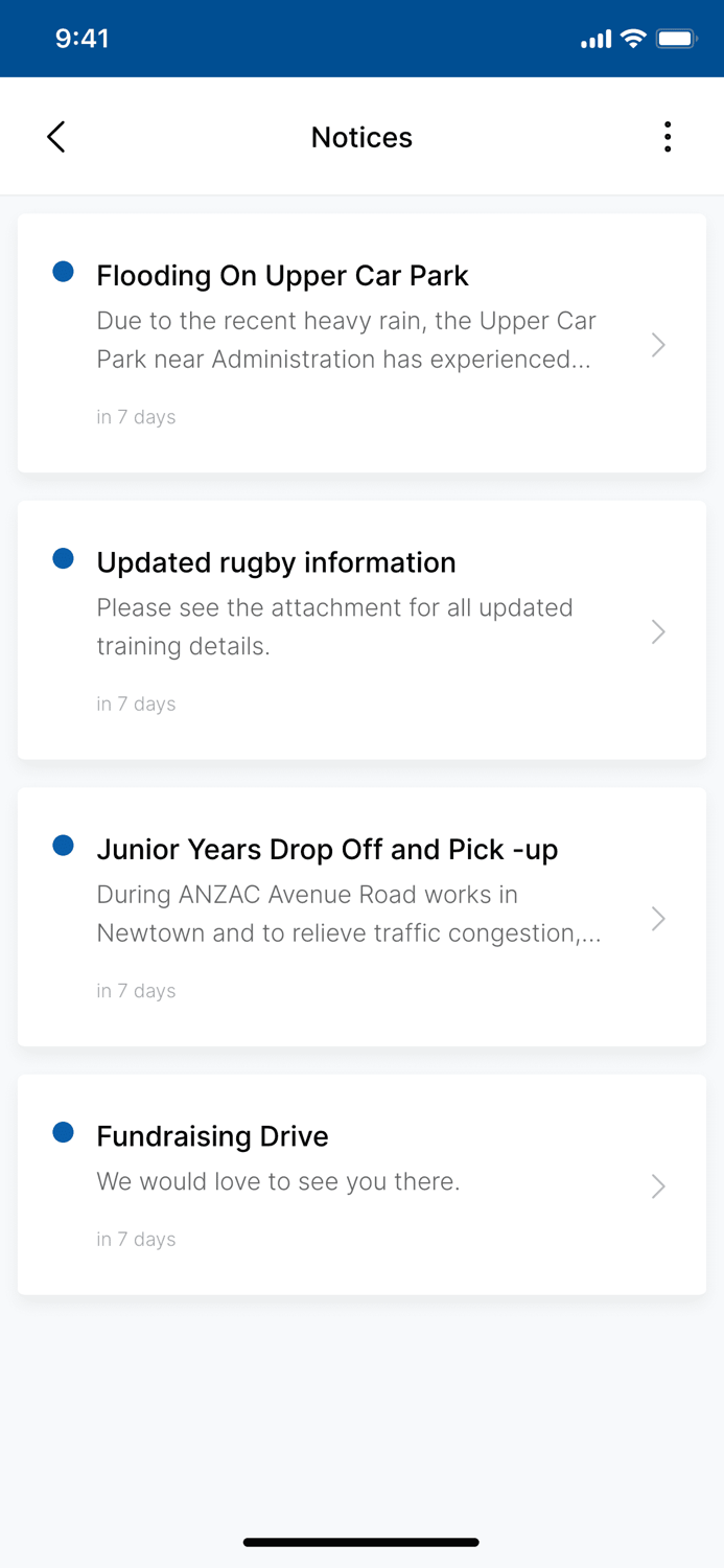 Pilgrim School LA App