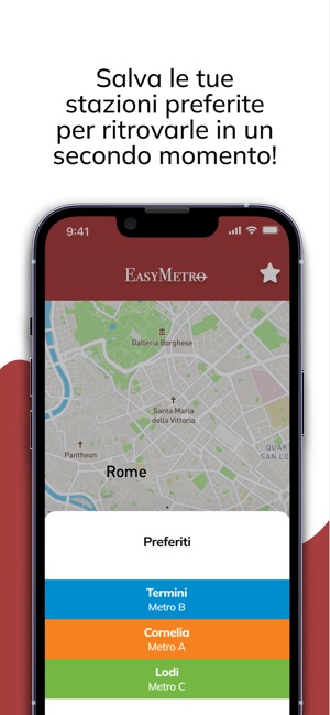 EasyMetro Roma su App Store