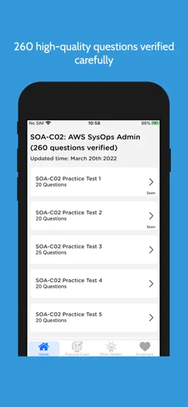 Game screenshot AWS SysOps Admin SOA-C02 2022 mod apk