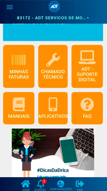 Portal do Cliente ADT