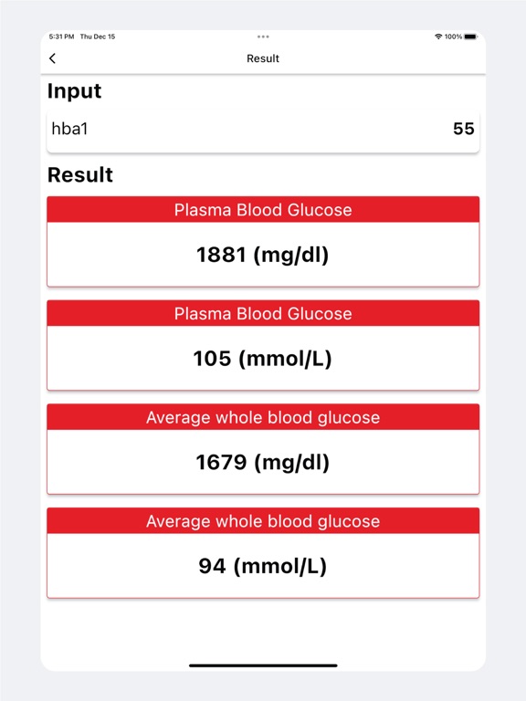 HbA1c Calculator – Blood Sugar screenshot 3