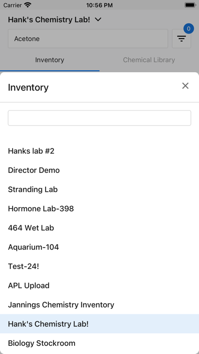 RSS Chemicals Screenshot