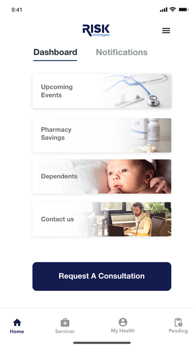 Screenshot 1 of Risk Strategies App