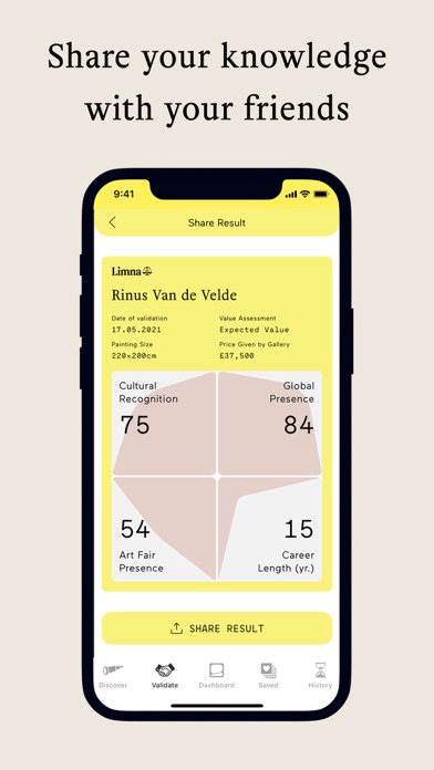 Limna: Art Gallery Prices Screenshot