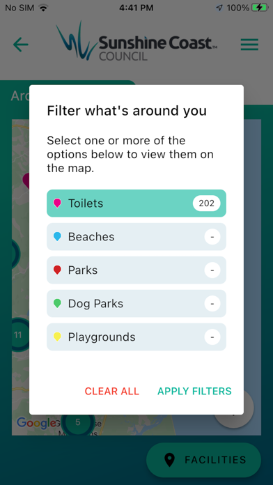 Sunshine Coast Council Screenshot